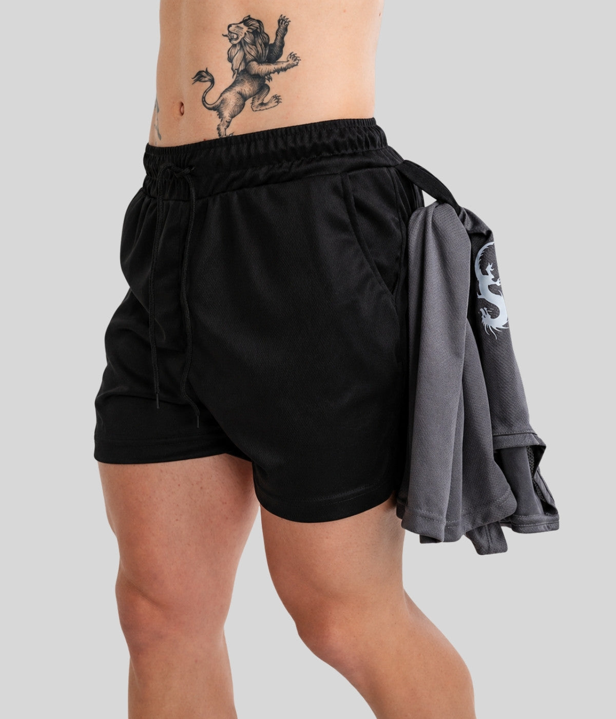 Shorts 2 Em 1 Masculino De Compressão