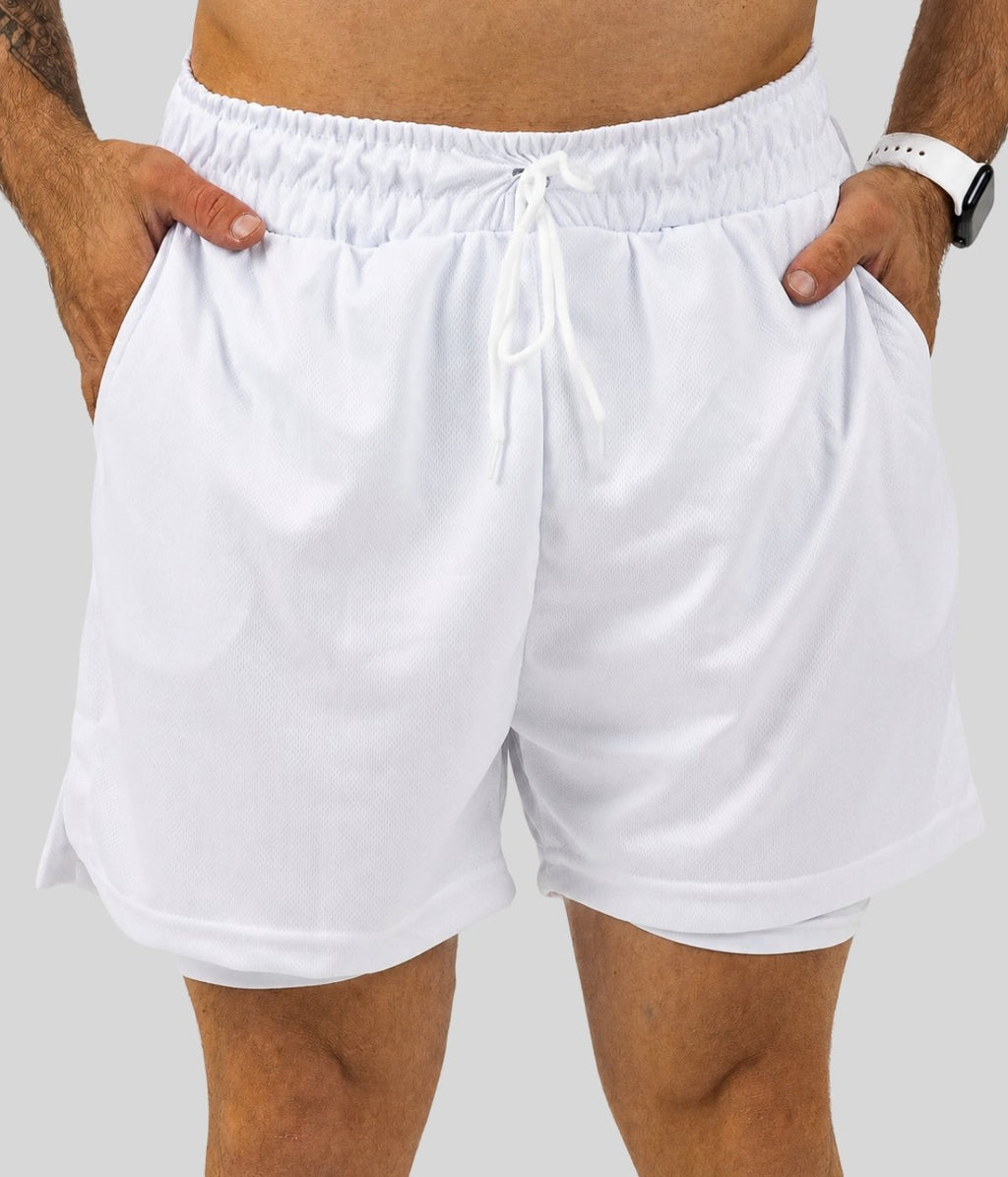 Shorts 2 Em 1 Masculino De Compressão
