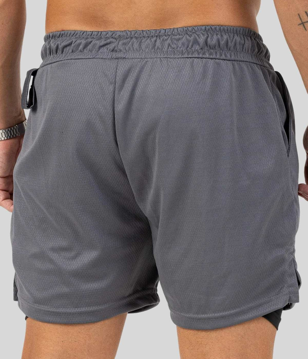 Shorts 2 Em 1 Masculino De Compressão