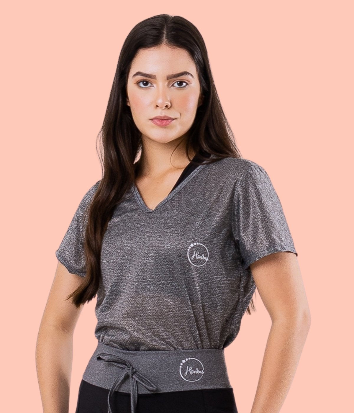 Camiseta Poliéster Furadinha Basic