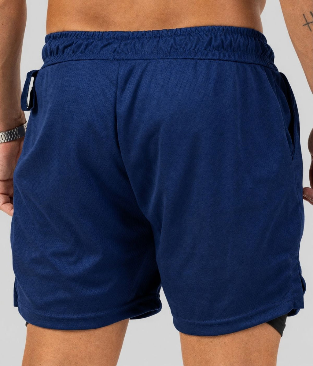 Shorts 2 Em 1 Masculino De Compressão