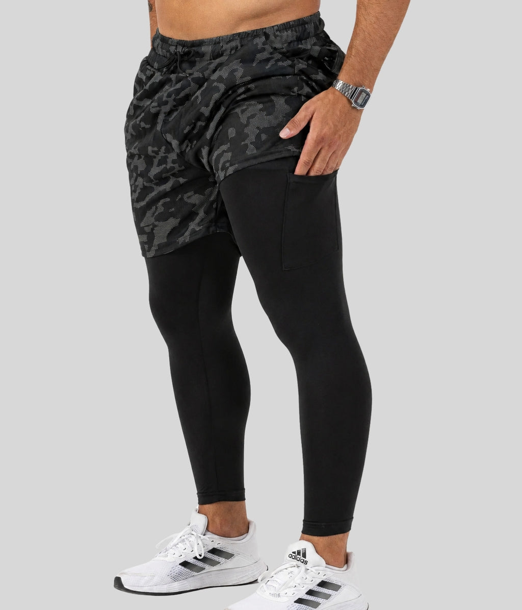 Shorts Calça Masculino de Compressão