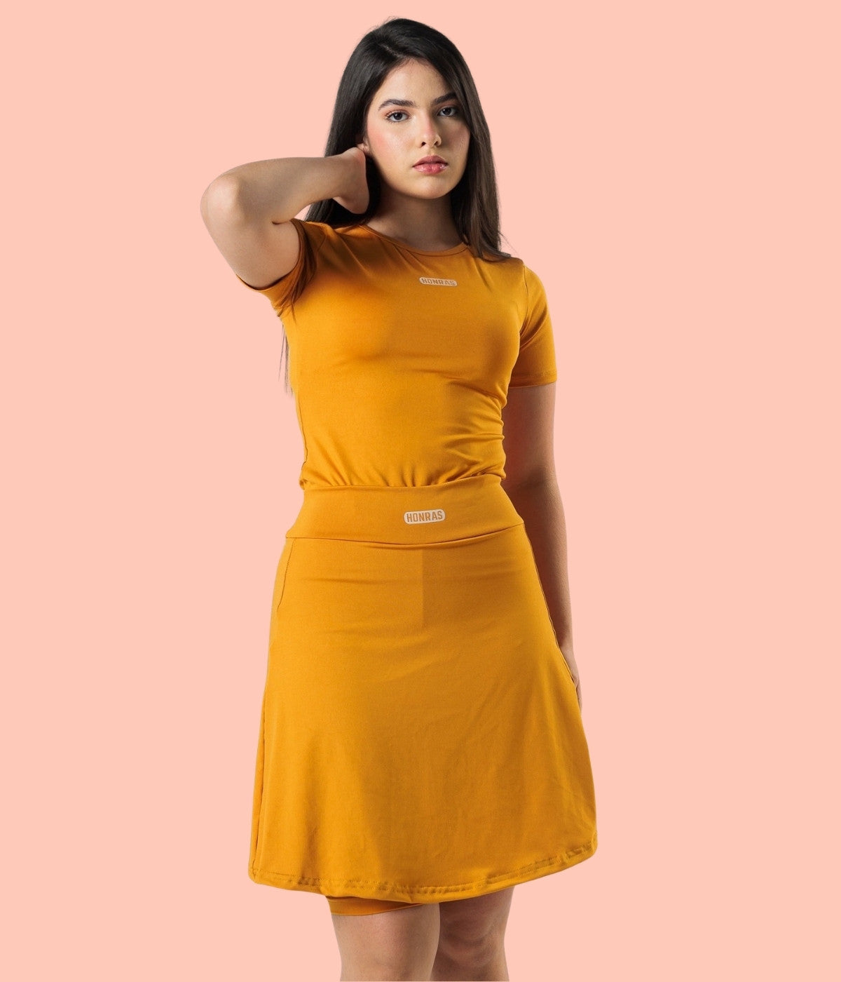 Conjunto Aesthetic Short Saia e Camiseta
