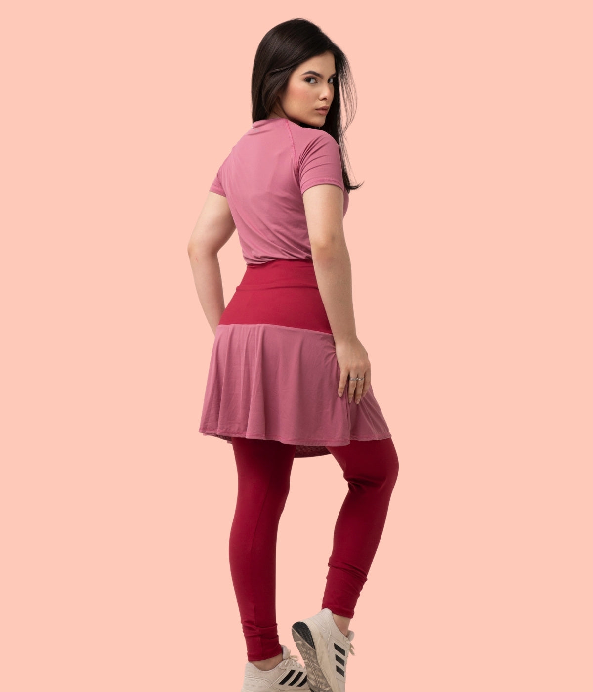 Camiseta e Calça Saia Relaxed