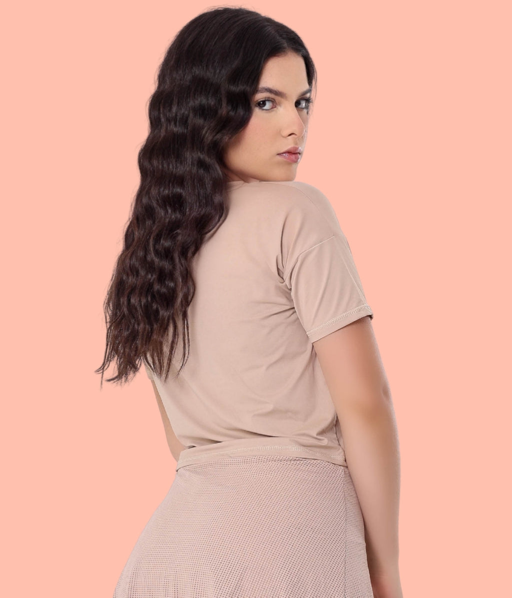 Camiseta Cropped Poliamida - Live