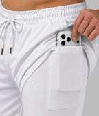 Shorts 2 Em 1 Masculino De Compressão