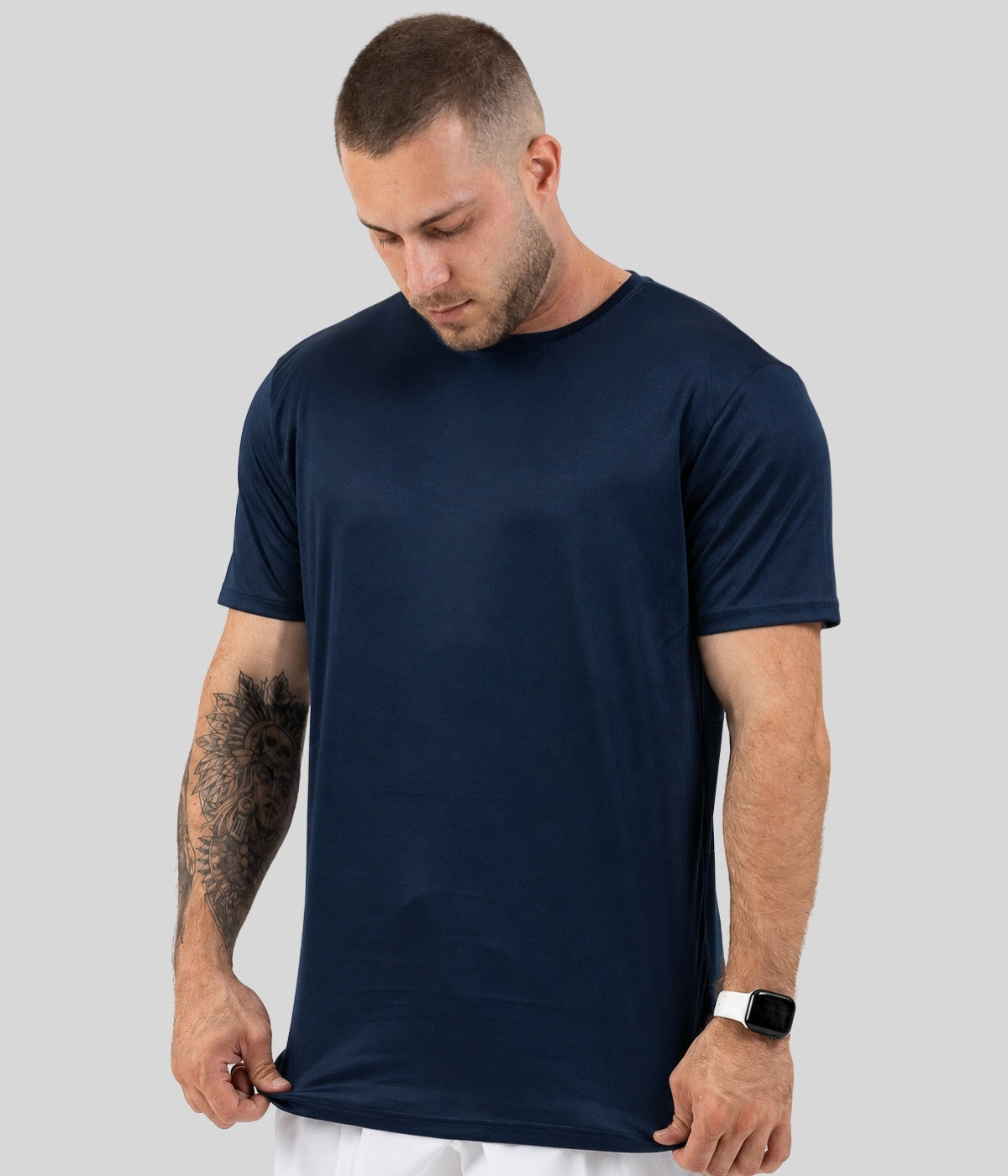 Conjunto Camiseta Dry Fit e Shorts Compressão 2 em 1
