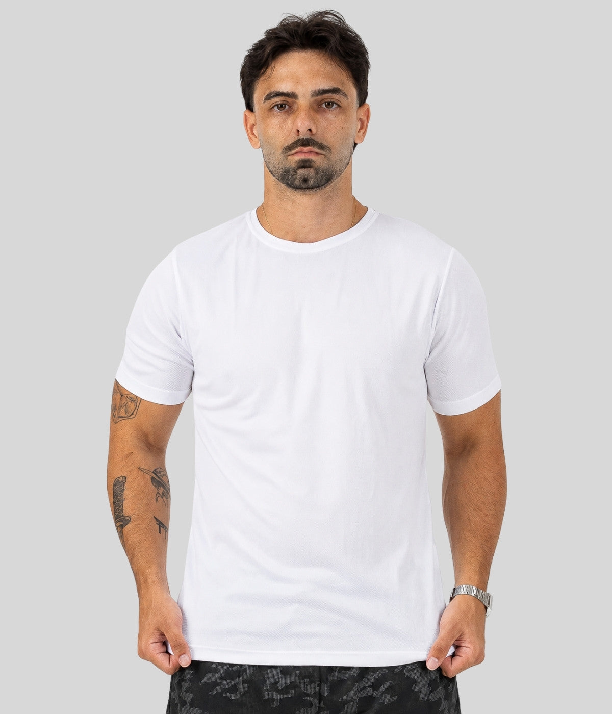 Conjunto Camiseta Dry-fit e Short Calça Compressão