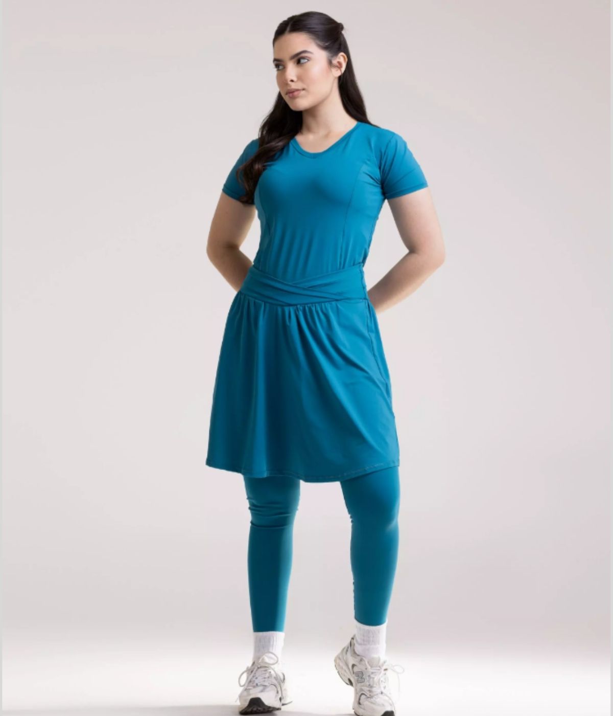 Calça Saia e Camiseta - Conjunto Serenidade