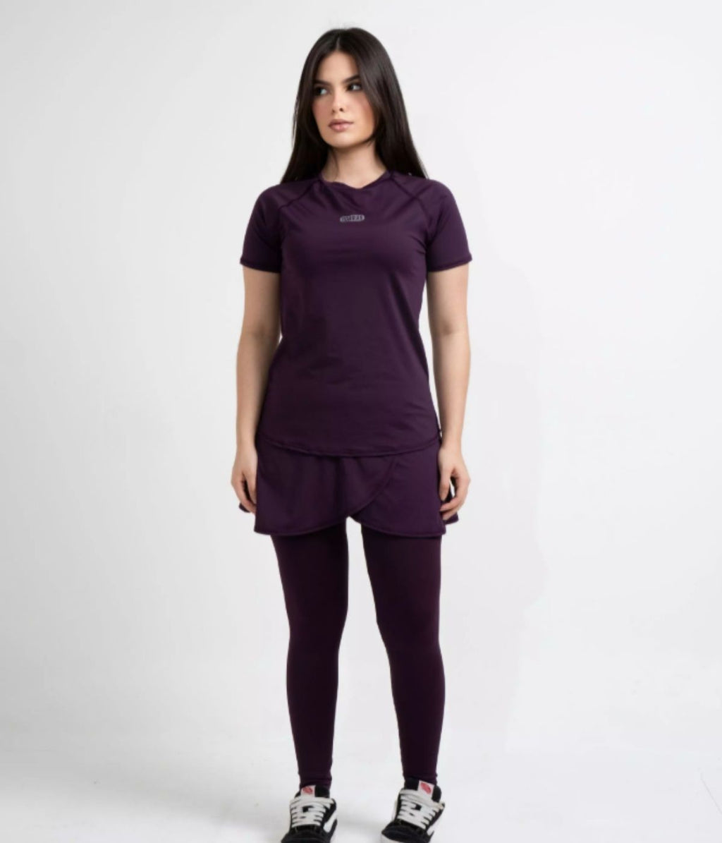 Calça Saia e Camiseta - Conjunto Moments
